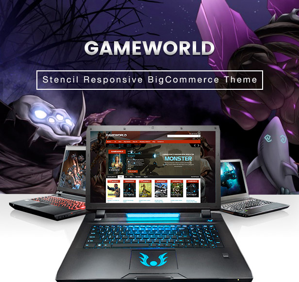 Gameworld Stencil Responsive BigCommerce Theme