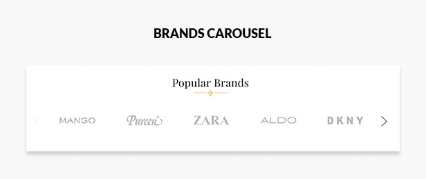 Brands carousel slider