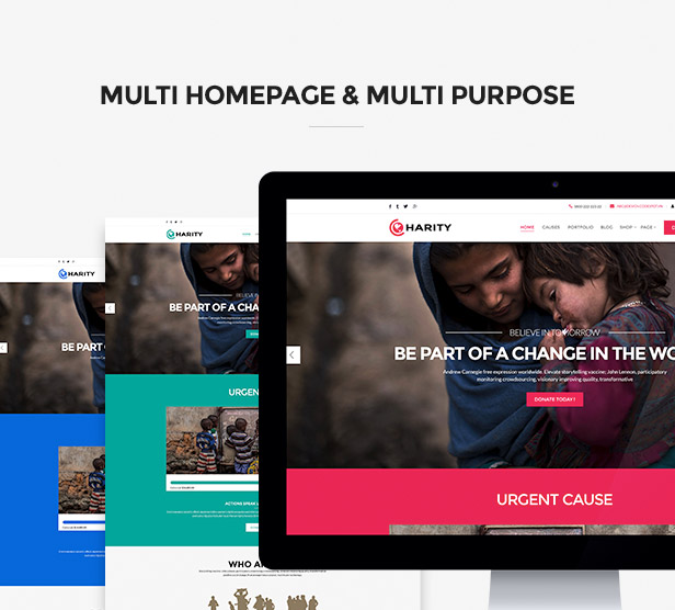 Multi-Homepages & Multi-purposes