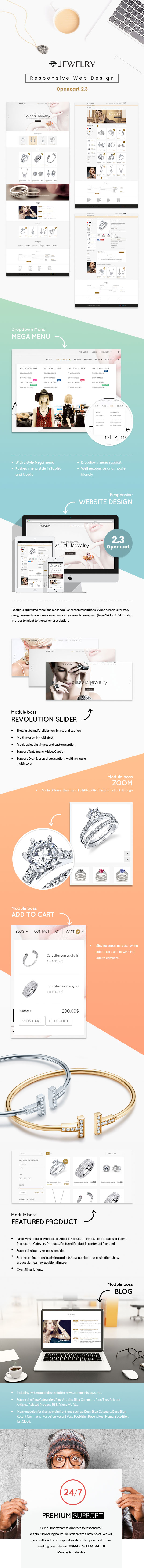 Jewelry Opencart Theme