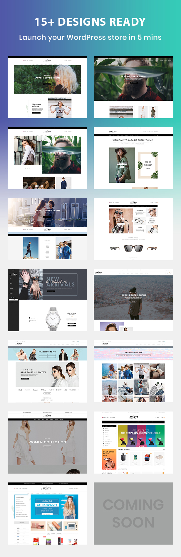 Laparis WordPress Theme