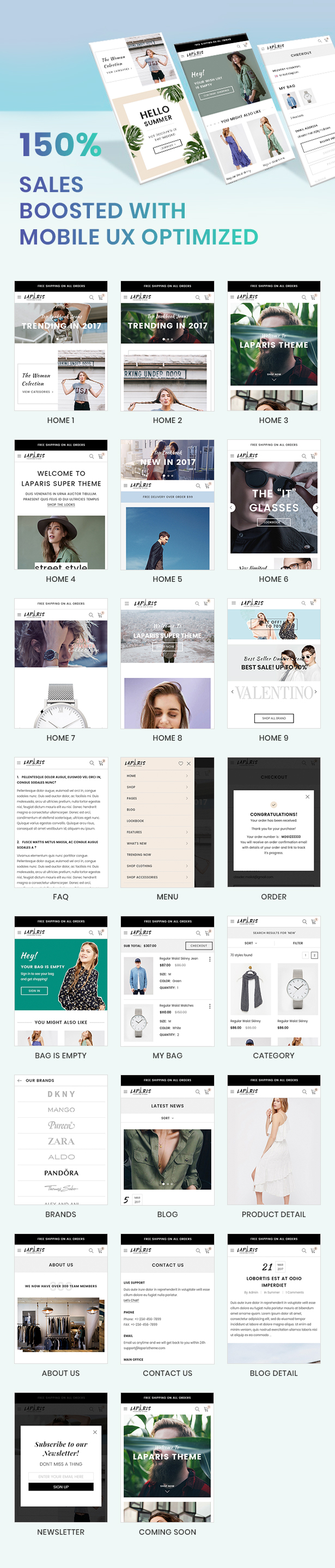 Laparis WordPress Theme